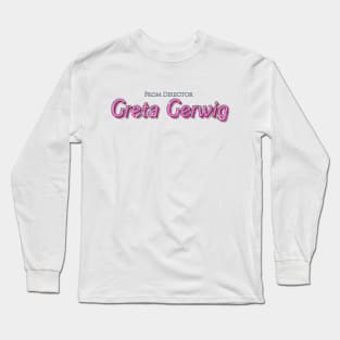 From Director Greta Gerwig Vintage Look Long Sleeve T-Shirt